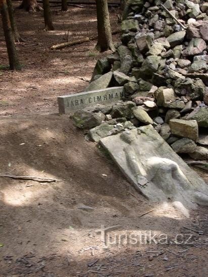 Monumento à exclusão de Jára Cimrman do trânsito