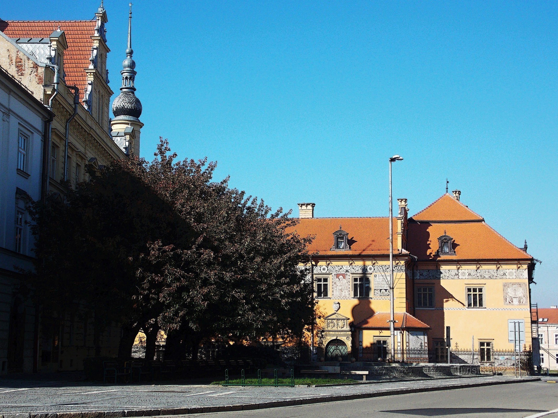 Prostějovs vartegn - renæssanceslot