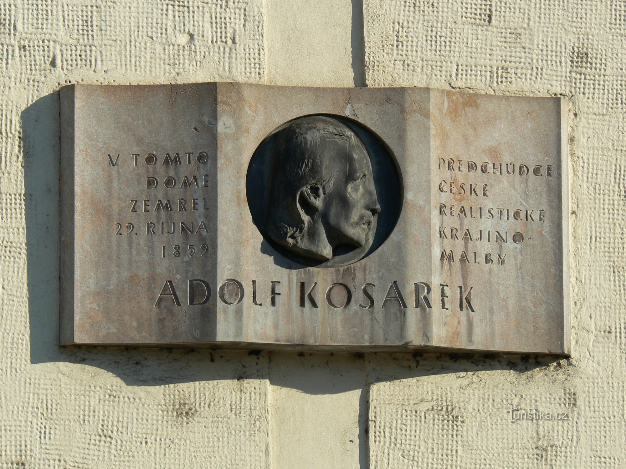 Minnesplakett Adolf Kosárek