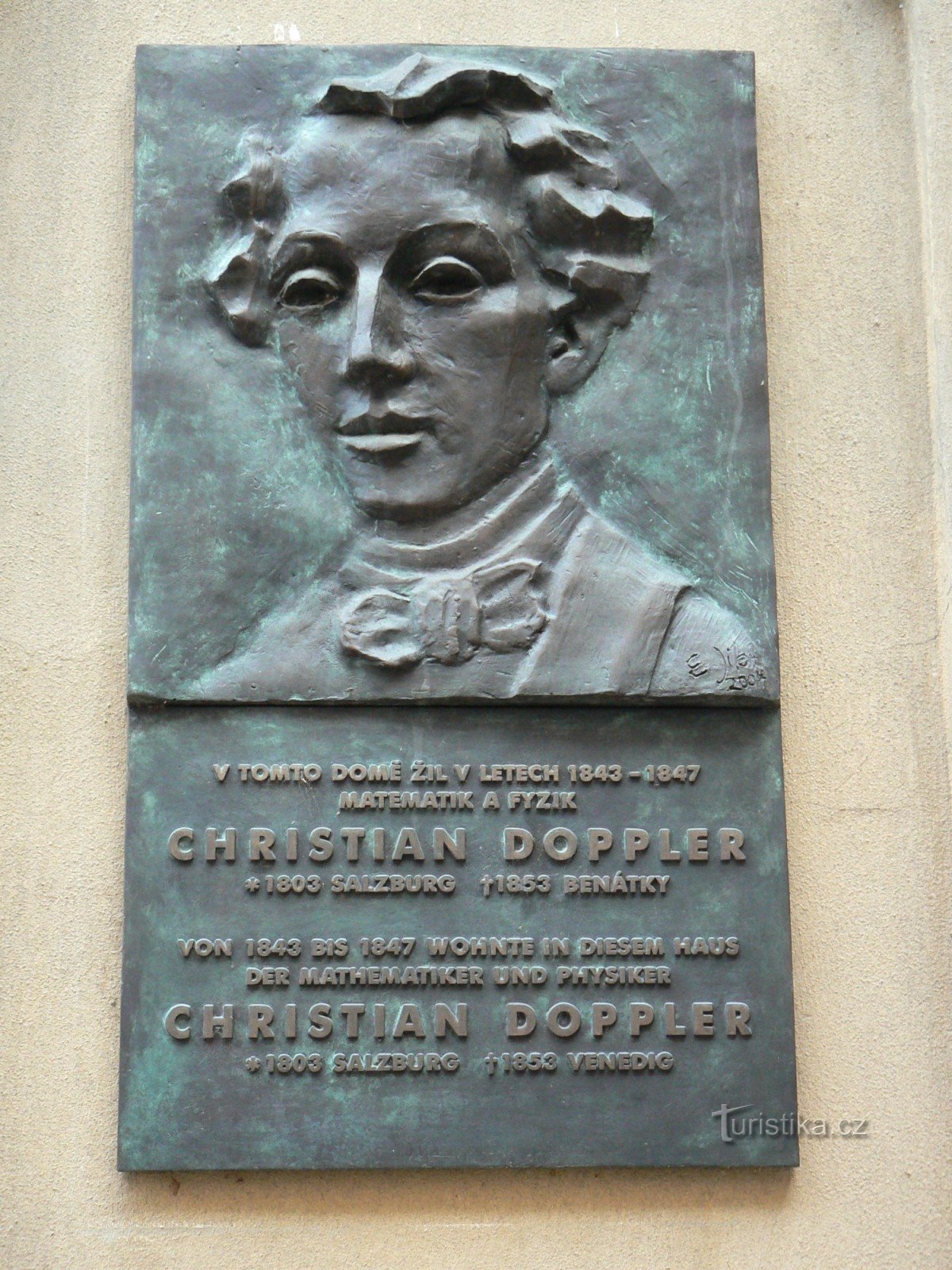 Plaque Christian Doppler