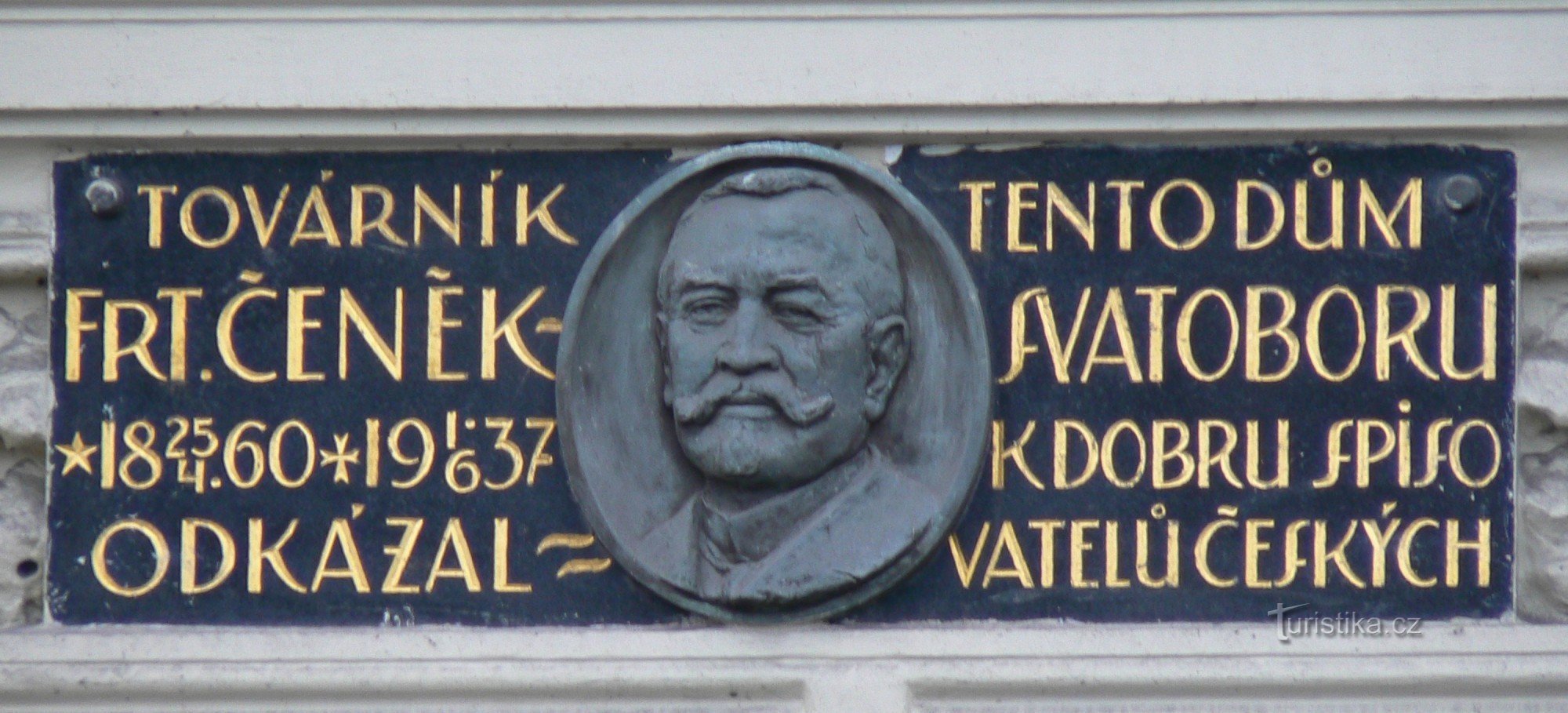 placa memorial František Čeněk