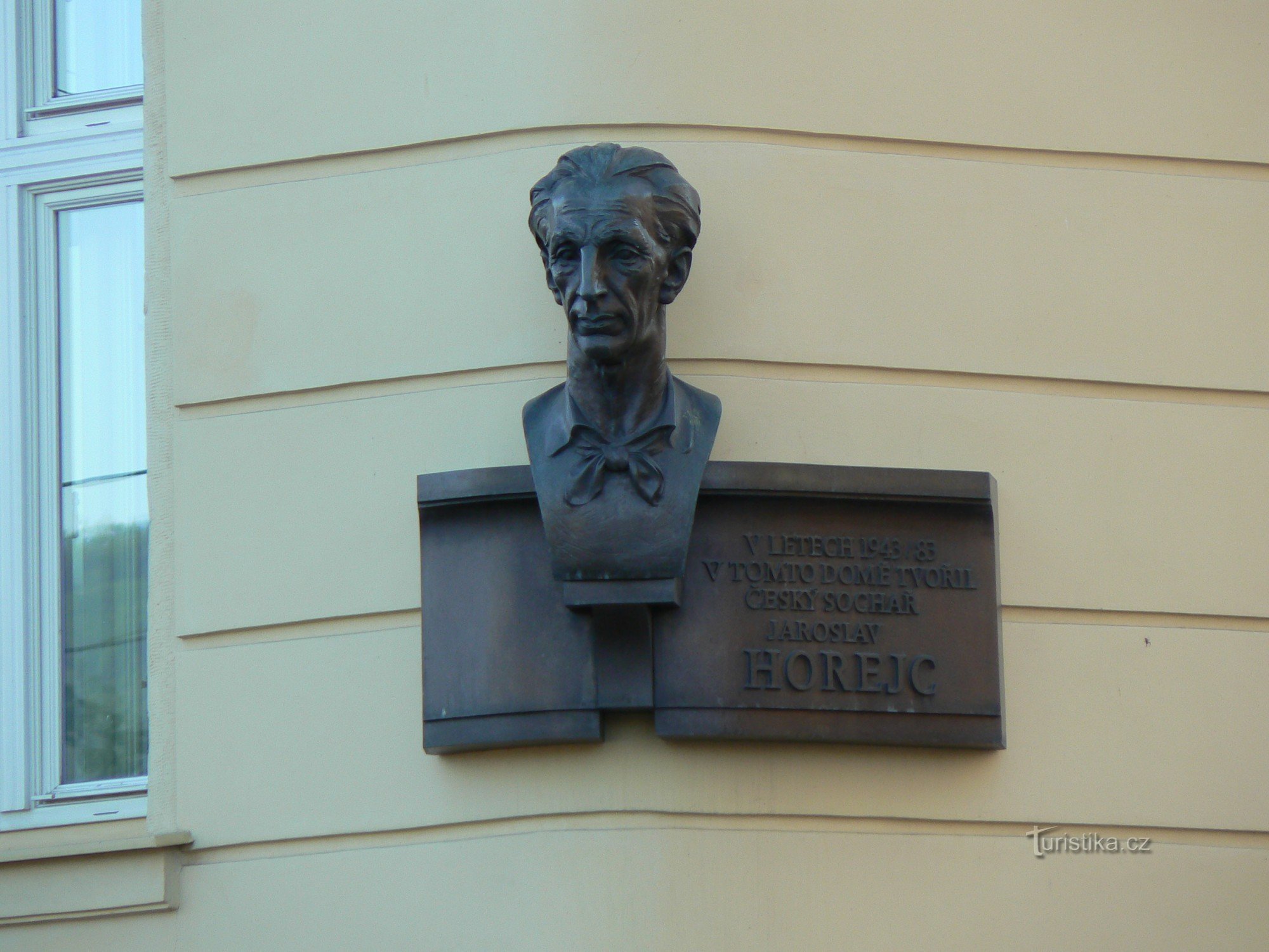 Plaque commémorative Jaroslav Horejc