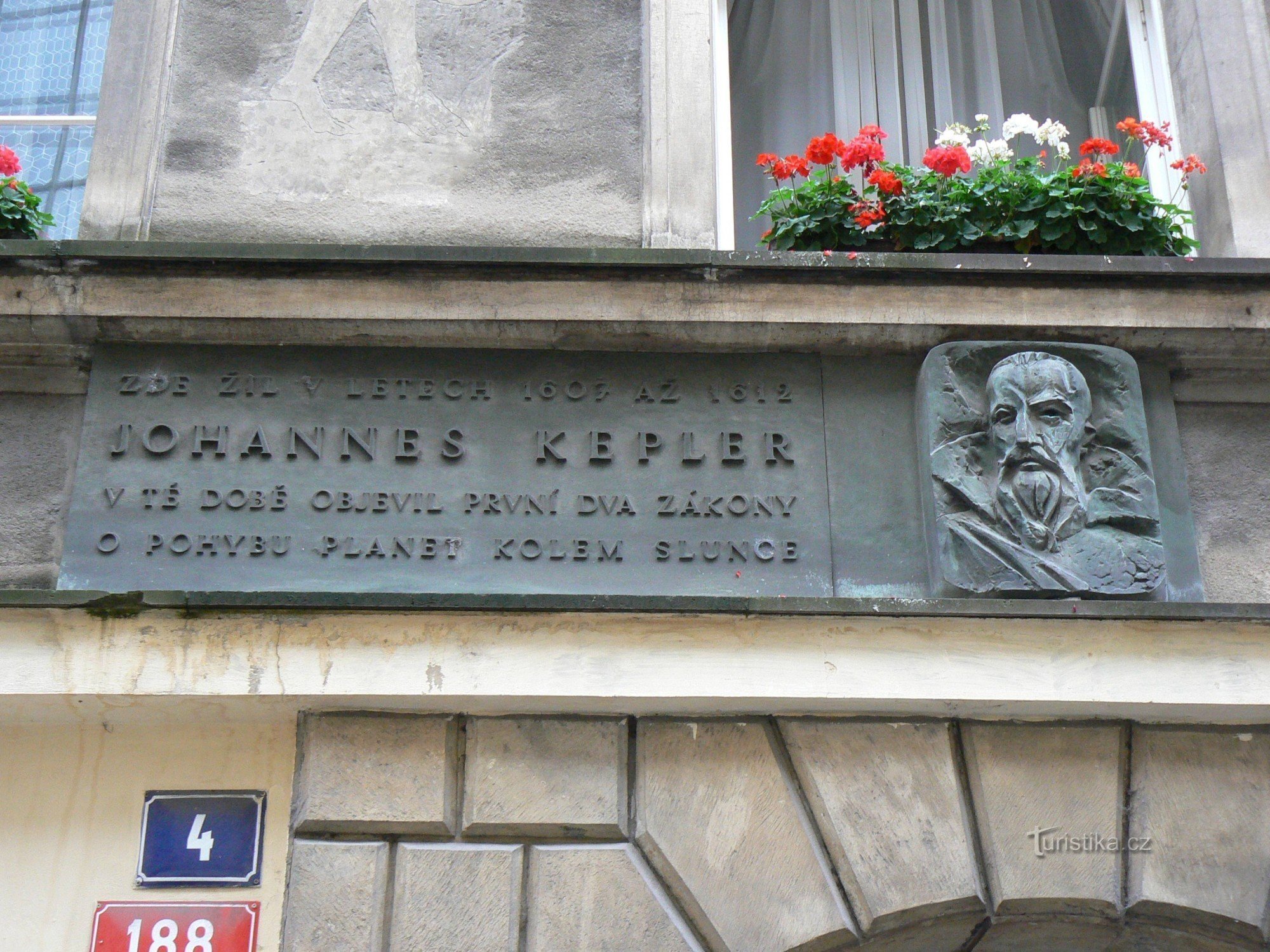 Plaque commémorative Johannes Kepler