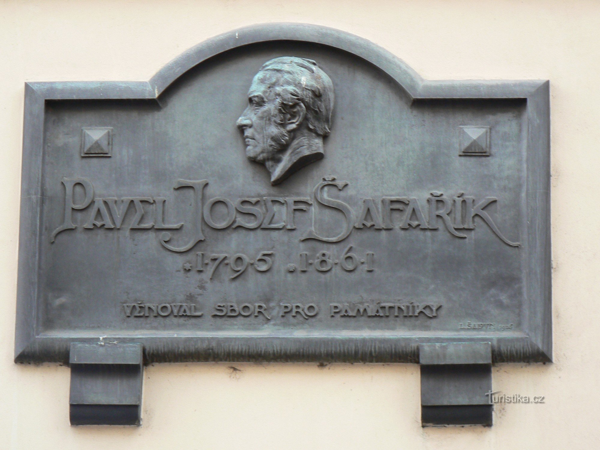 Pamětní deska Pavel Josef Šafařík