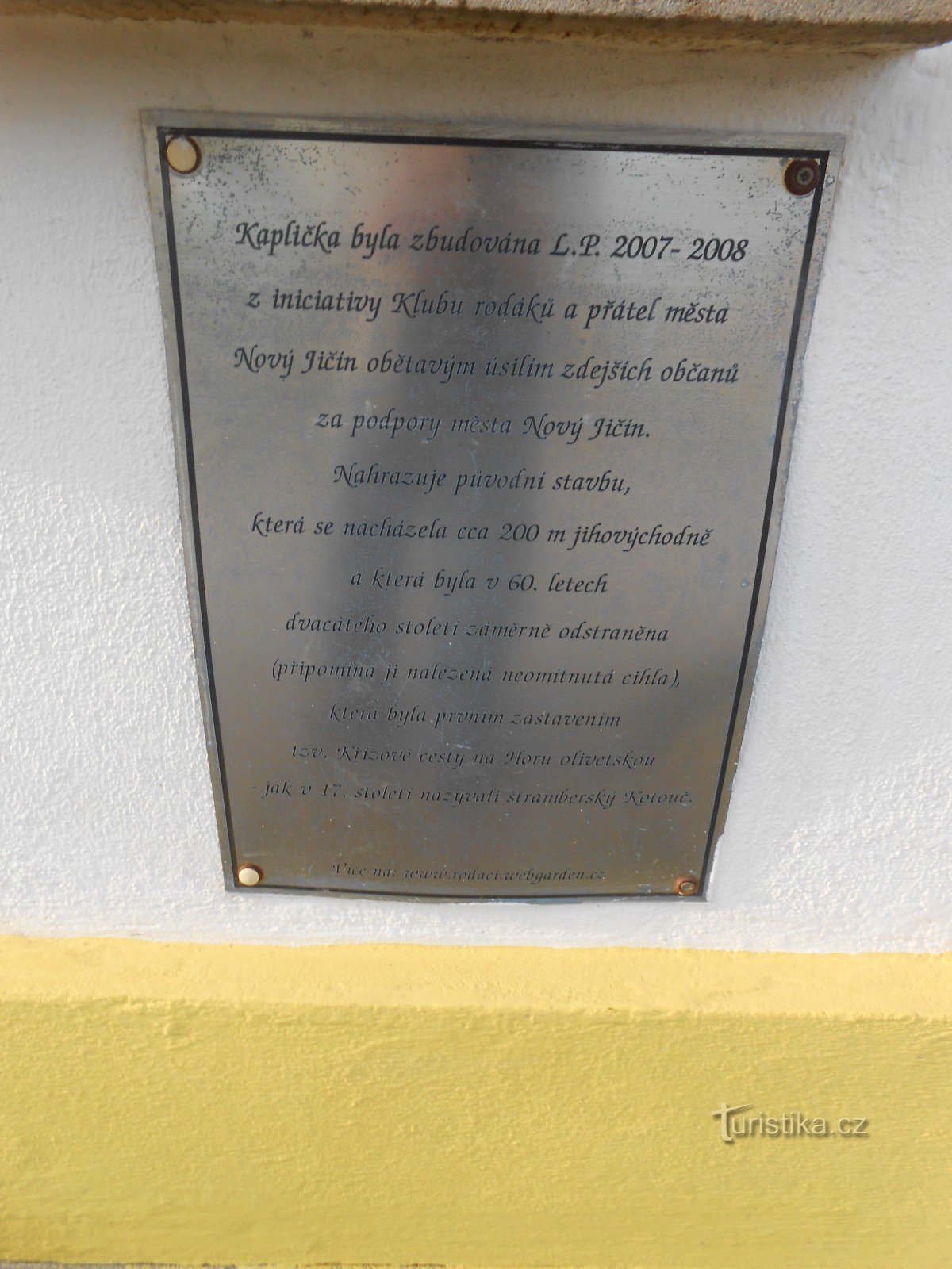 commemorative plaque of natives