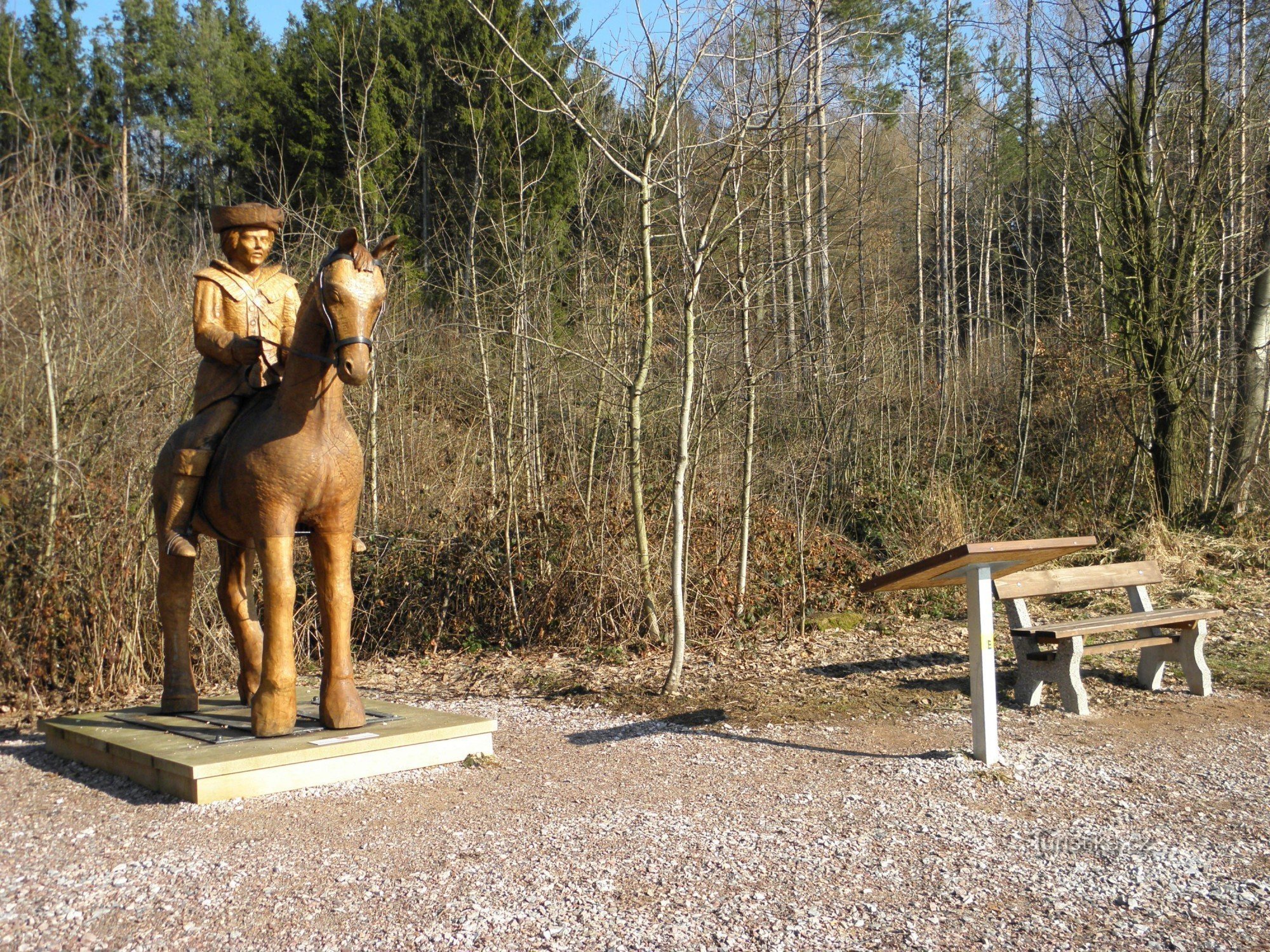 Caballero a caballo