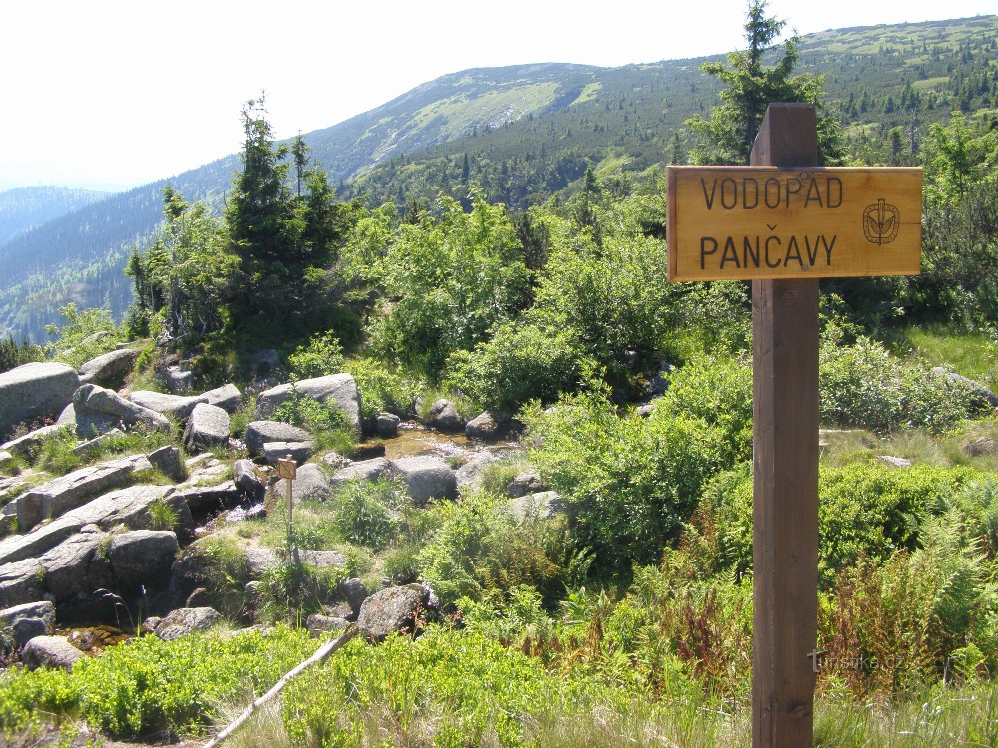 Pančava waterfall