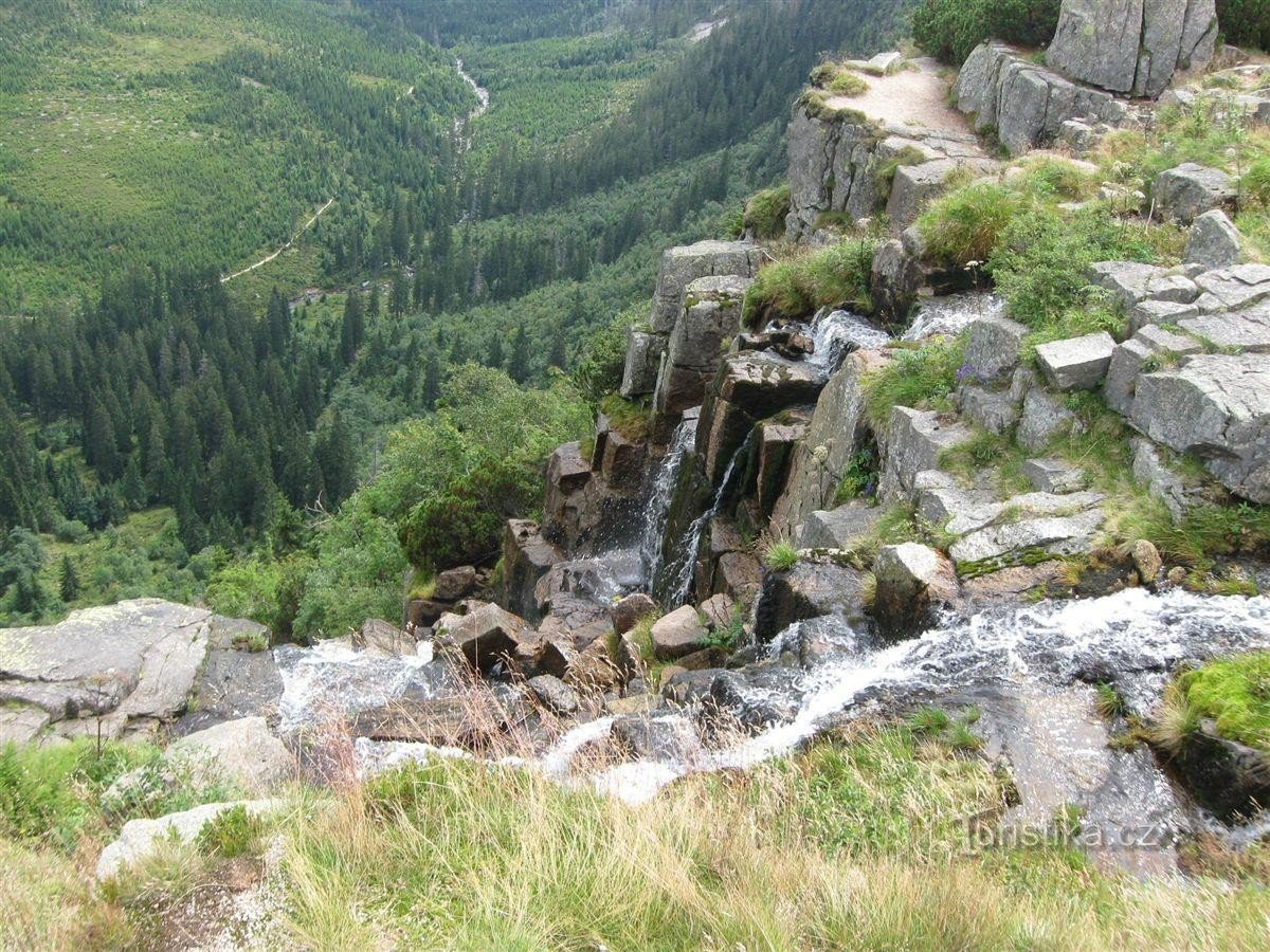 Pančava waterfall