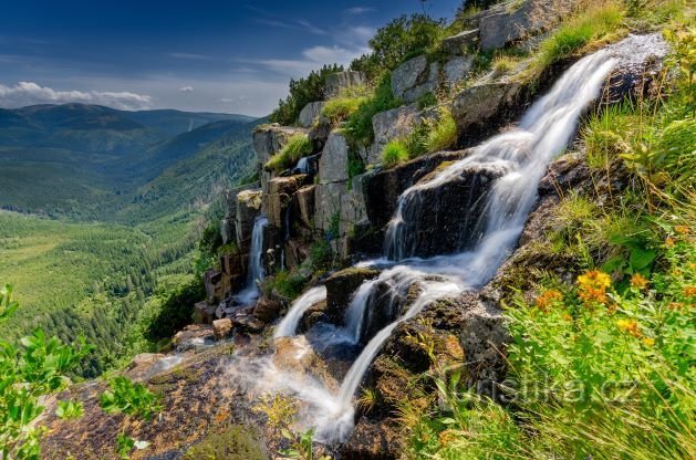 Cascade de Pančava Krkonoše