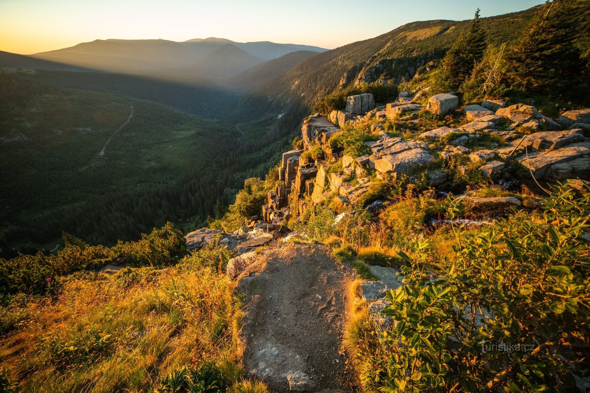 Pančava-vandfaldet, kæmpebjergene © Anna Jirásková