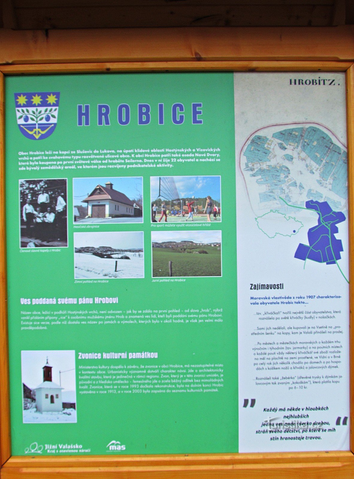 panel na temat historii wsi