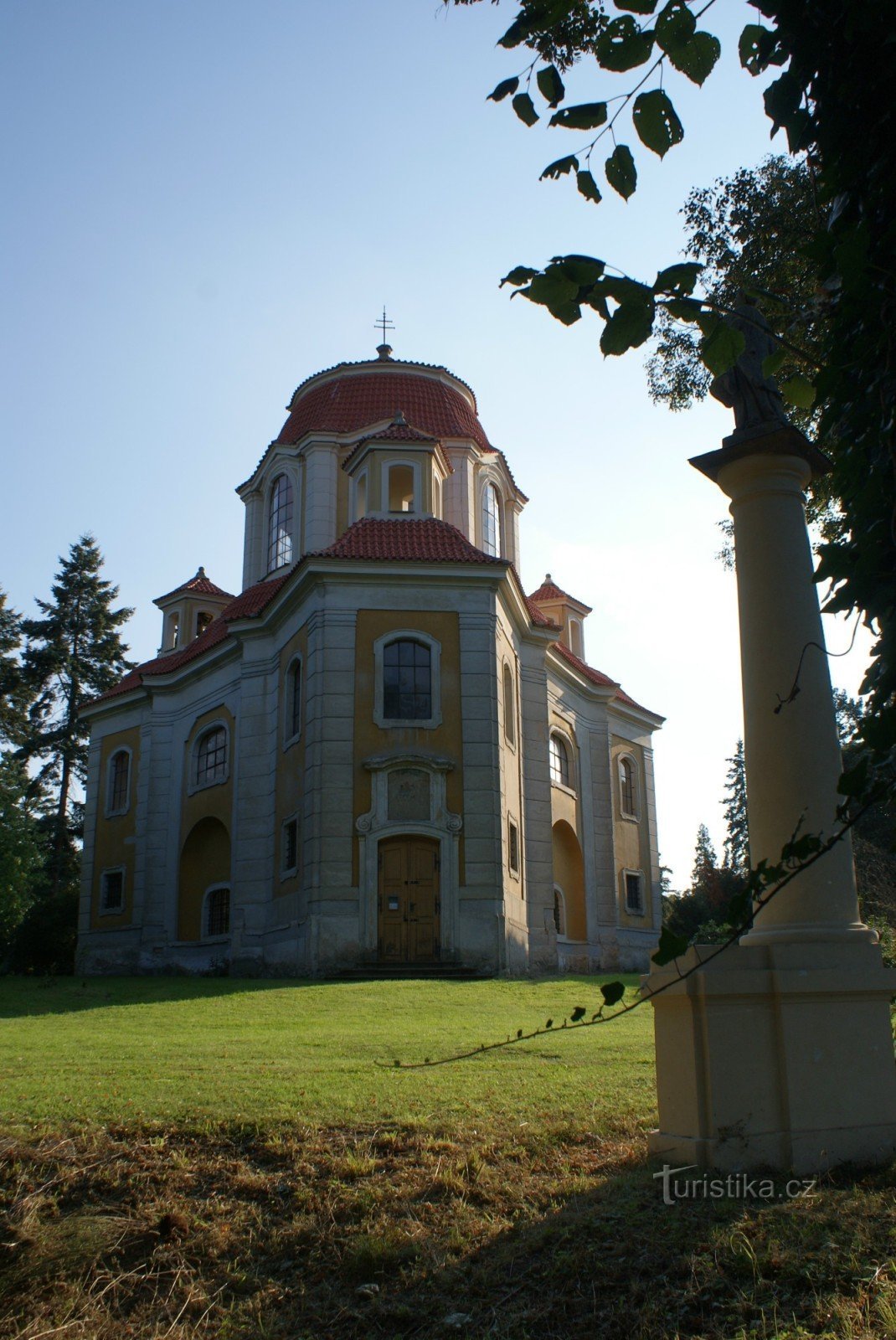 Panenské Břežany - nhà nguyện của St. Anne