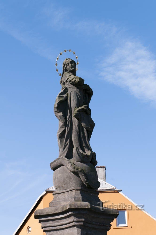 Vierge Marie à Chřibská