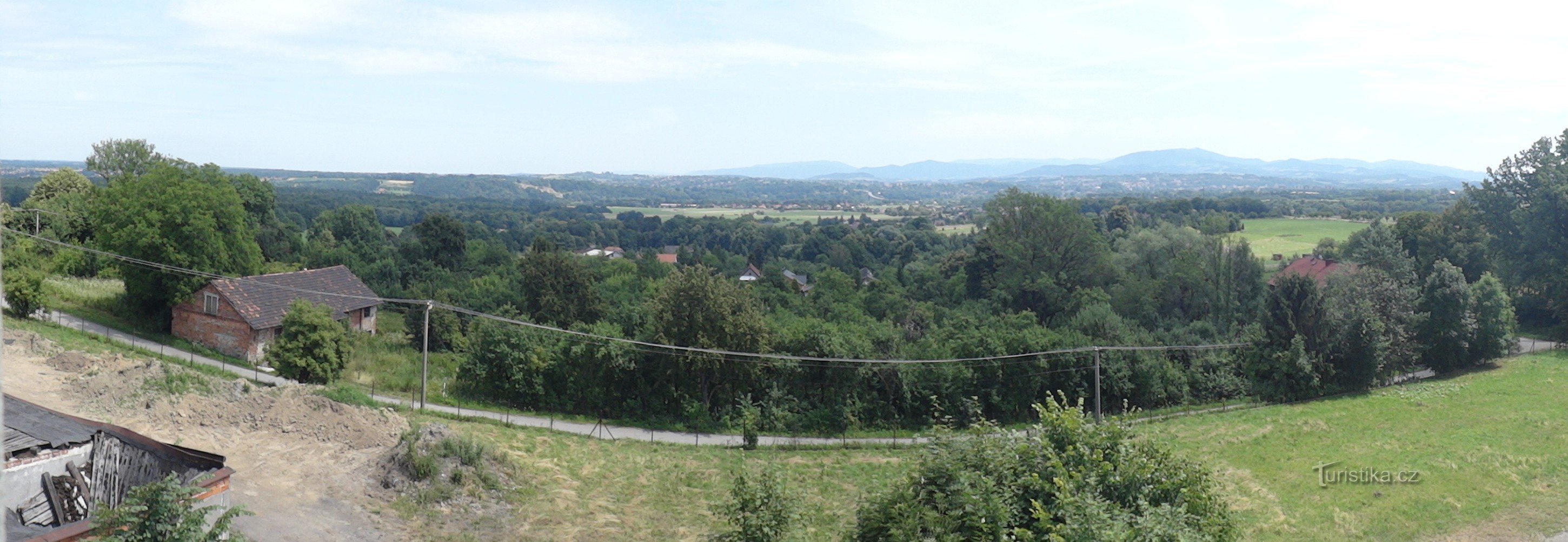 Panoramablick auf die Umgebung