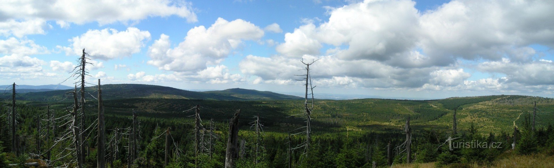 Panorama depuis la Jizera