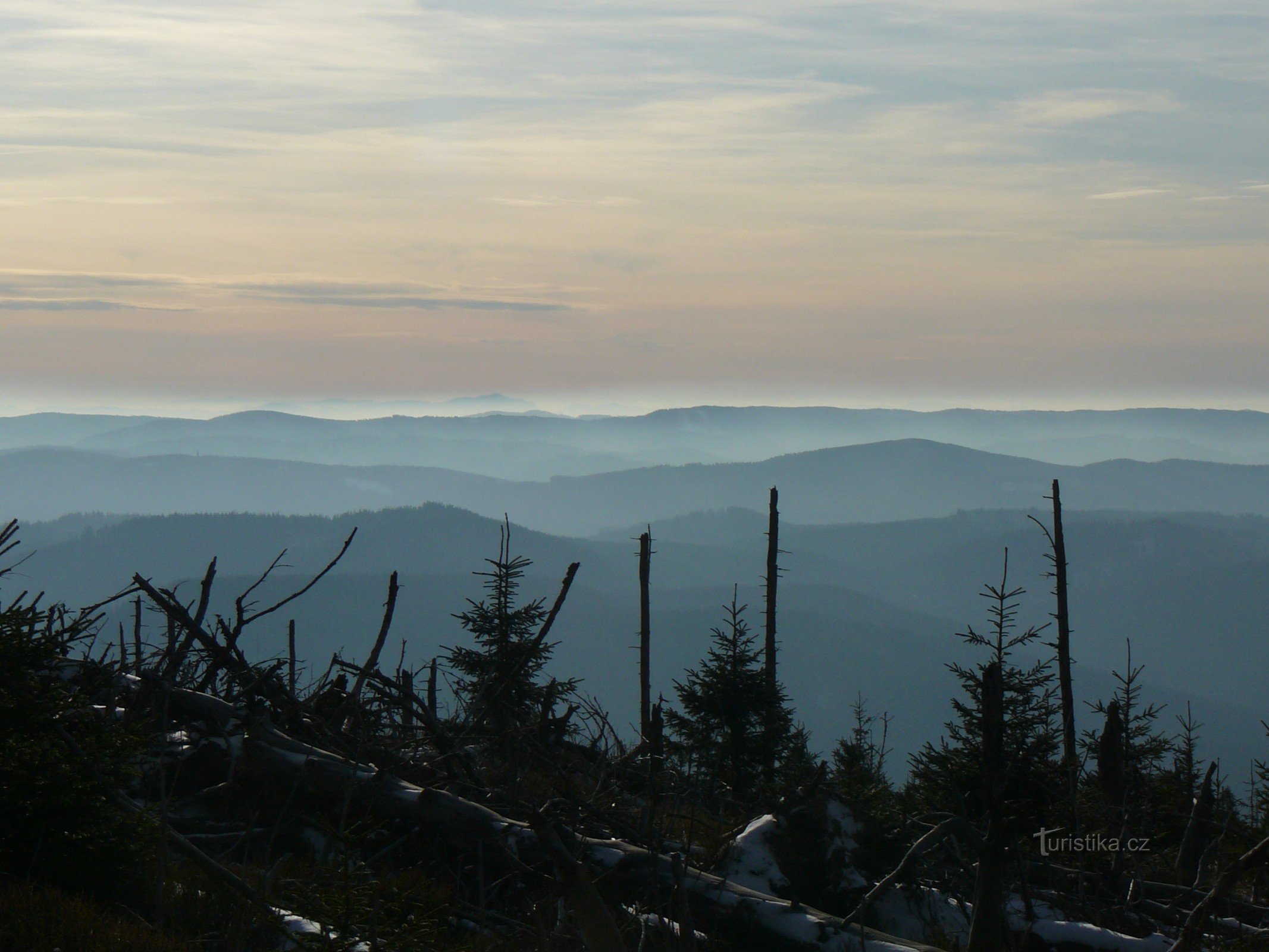 panorama from Smrku nad Kořen