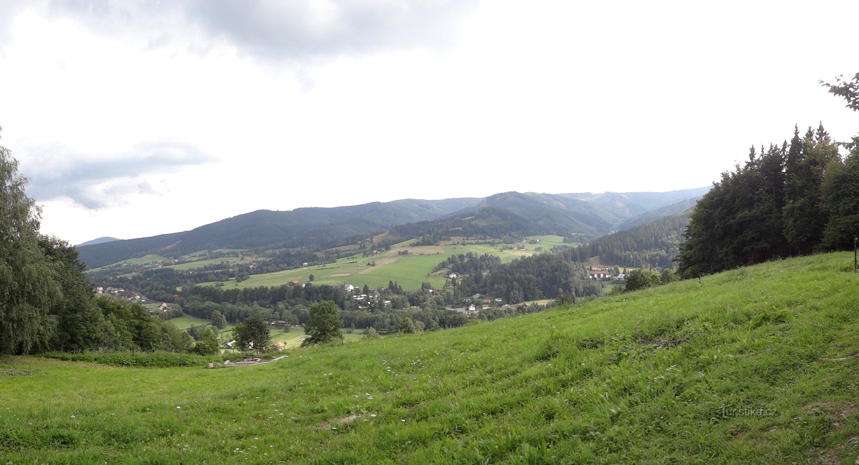 vista panoramica da Nová Polany