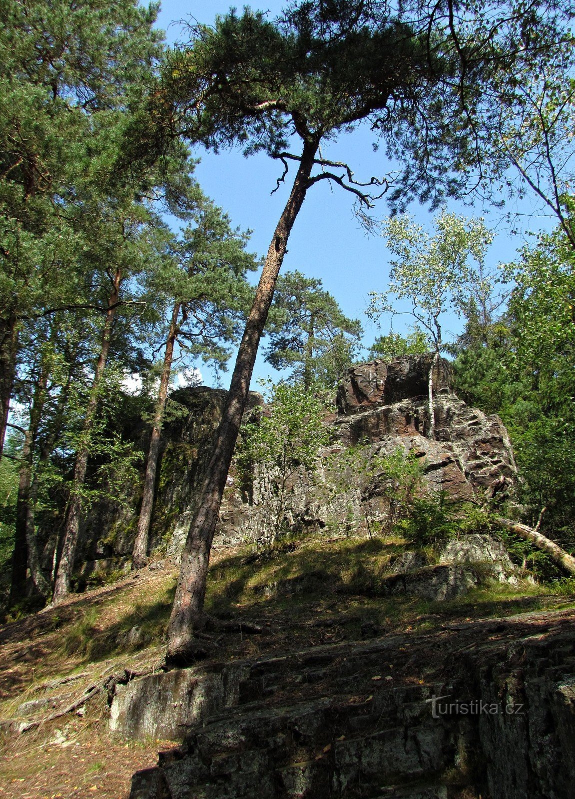 Manská skála bei Jablonné nad Orlicí