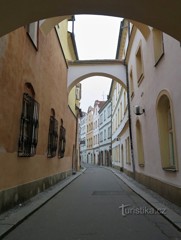 Pardubice - rue Kostelní