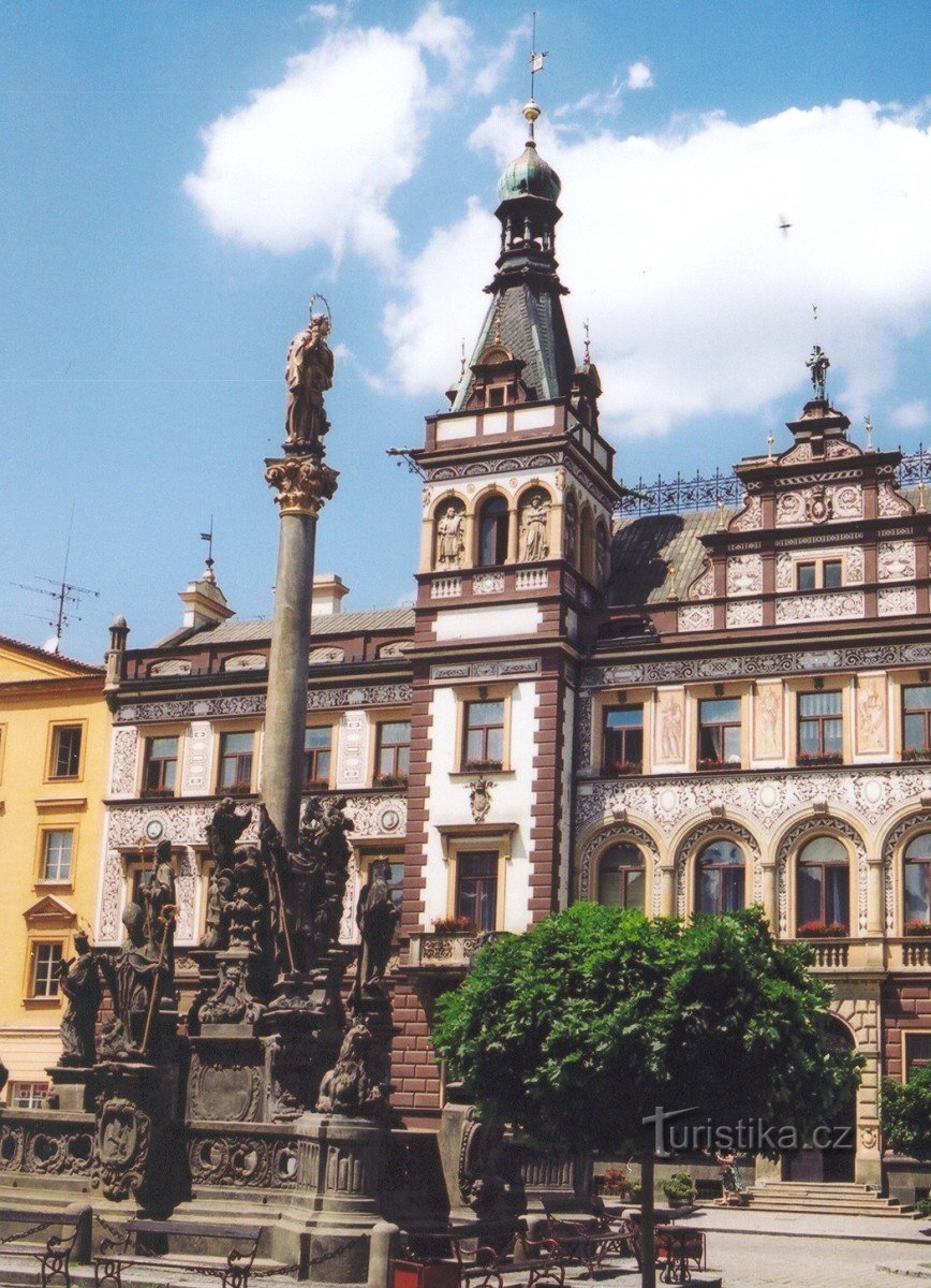 Pardubice - Coloana Ciumei