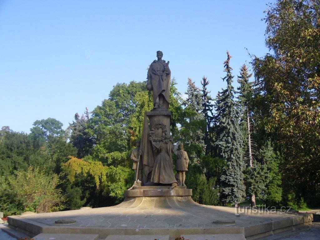 Pardubice - monument till dem som dog i första världskriget