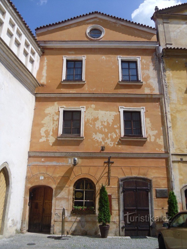 Pardubice - casa natală a lui B. Viková - Kunětické