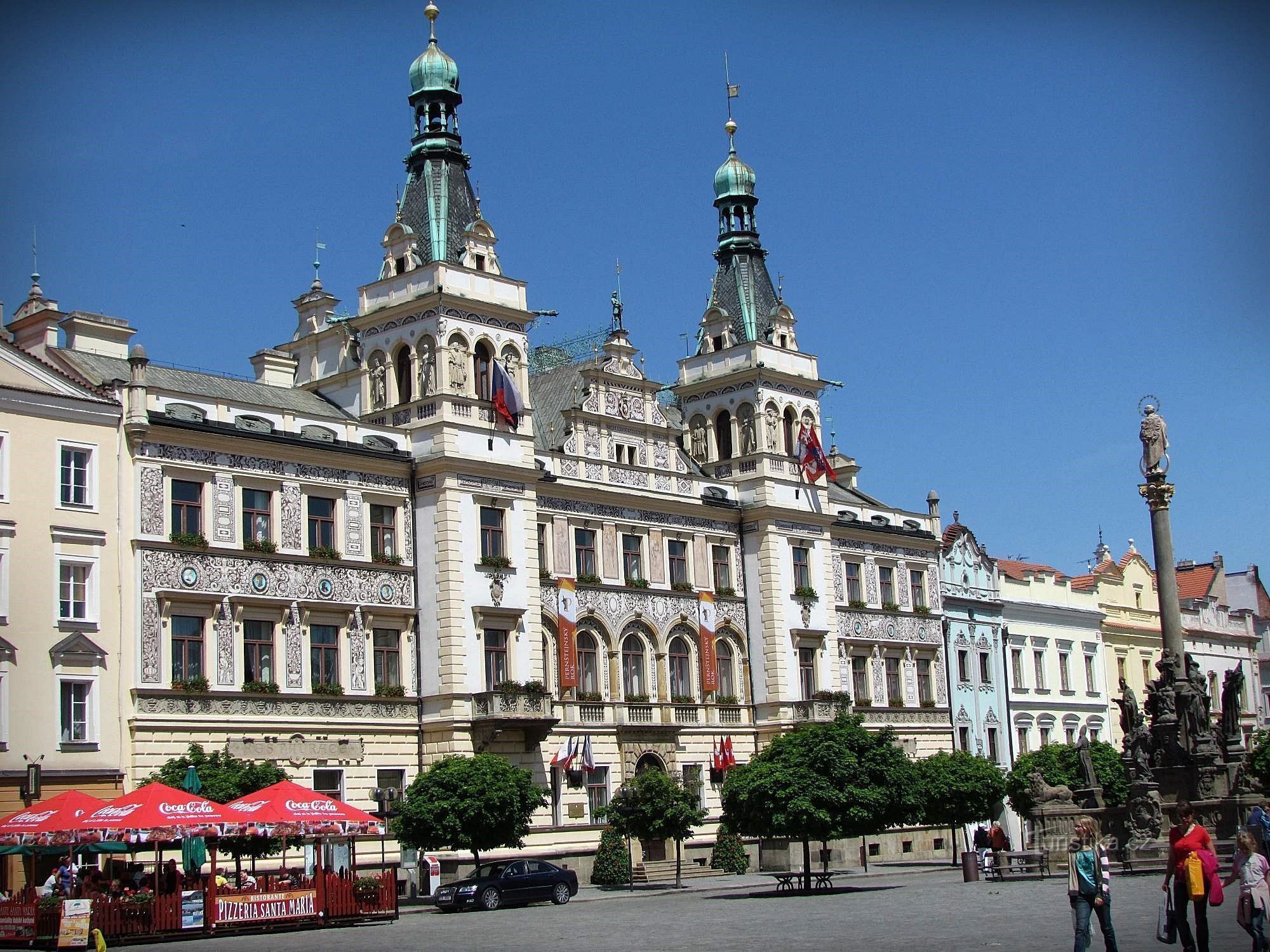 Pardubice Pernštýnské náměstí