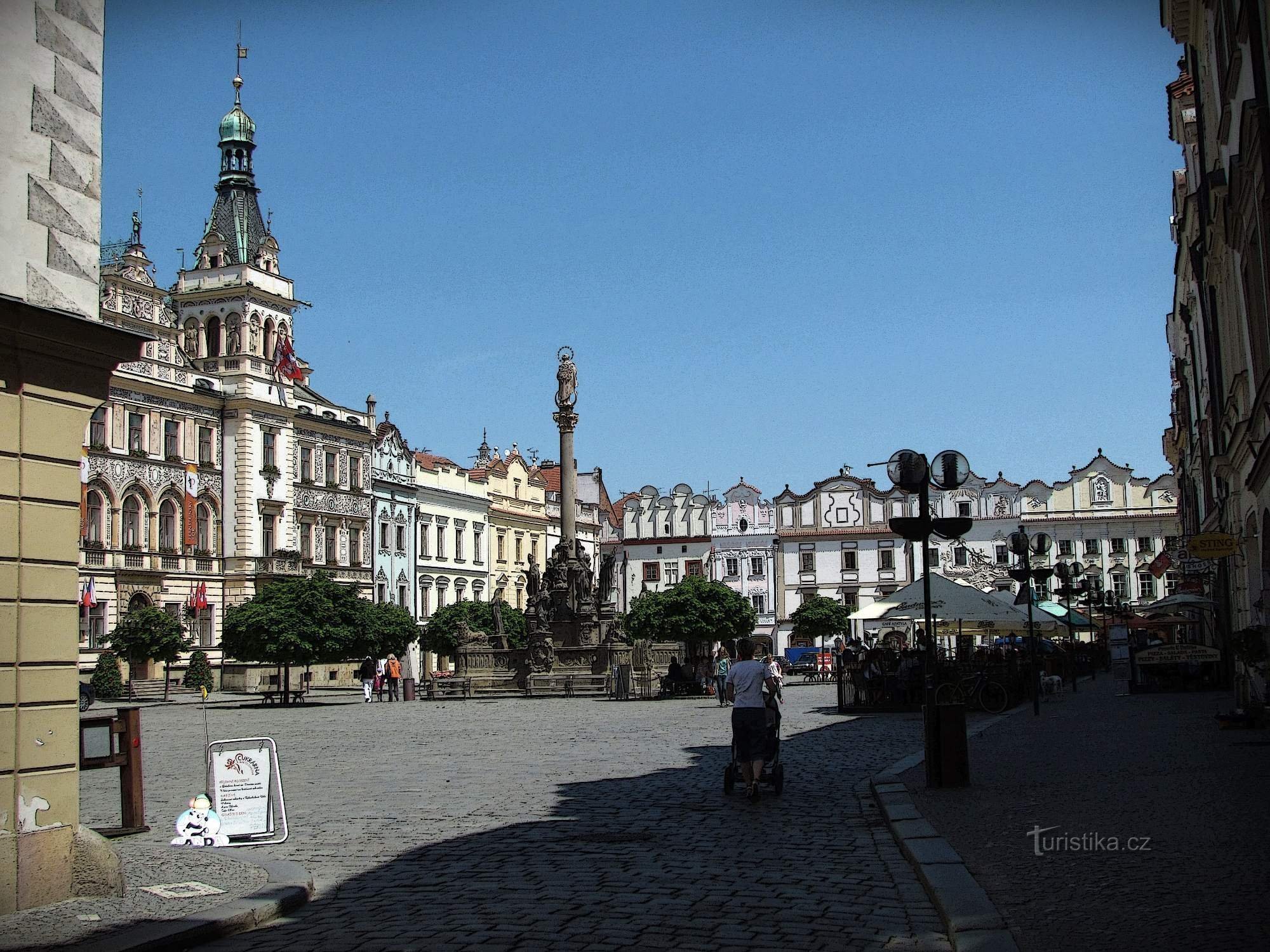 Pardubice Pernštýnské náměstí