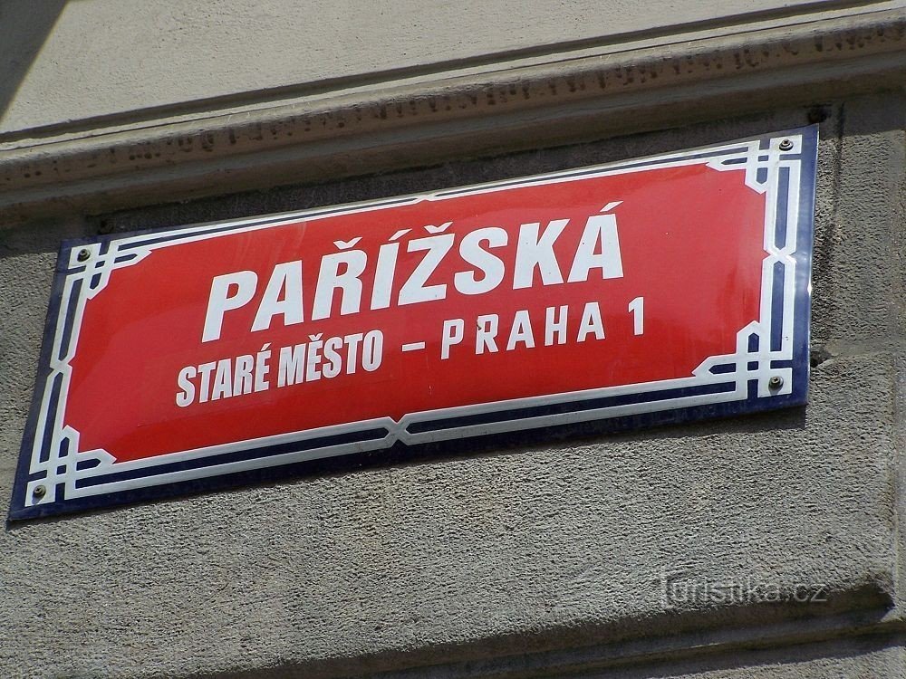 ulica Pařížská - Praga