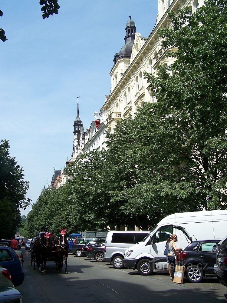 Calle Pařížská - Praga