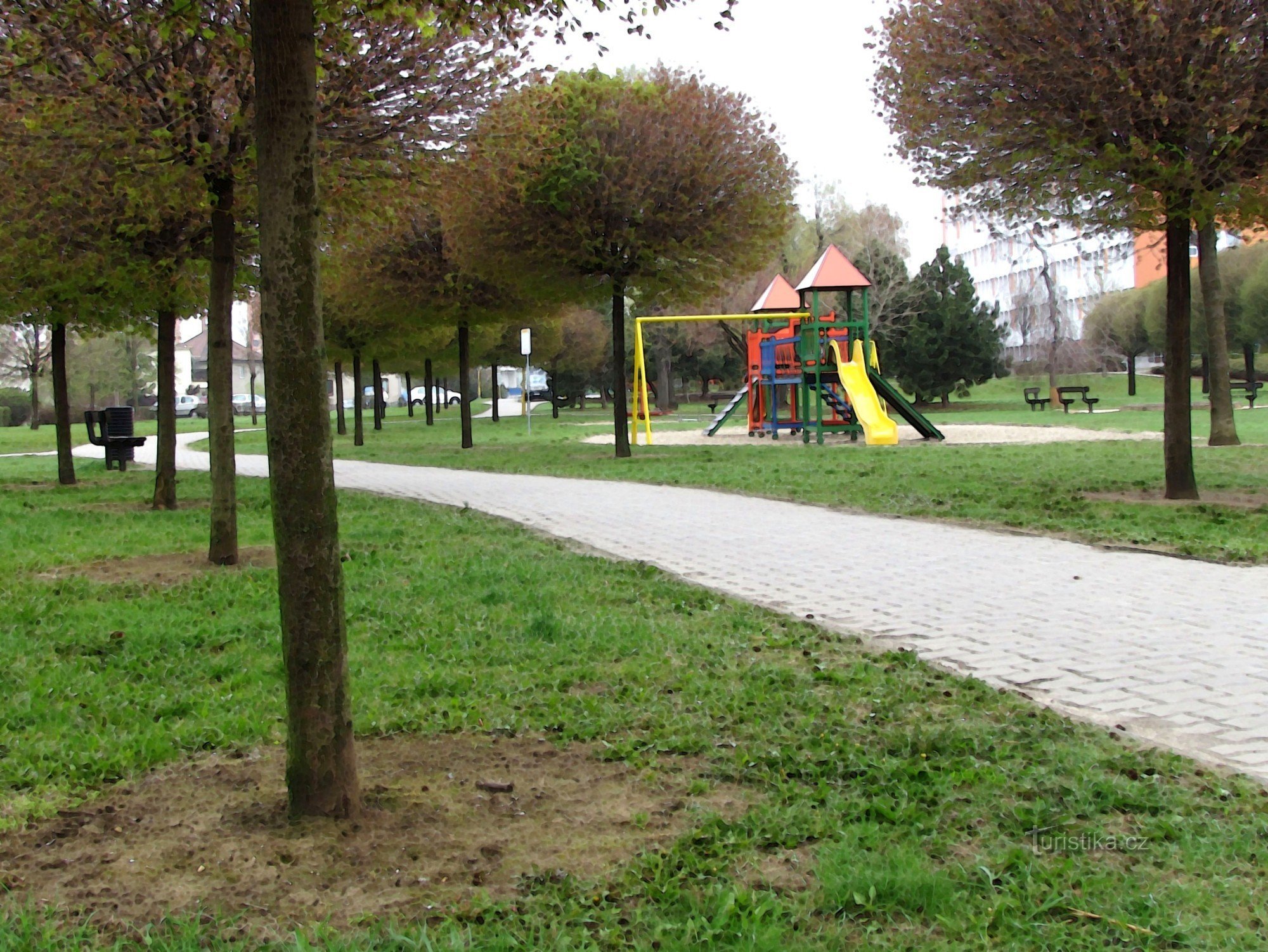 park na osiedlu