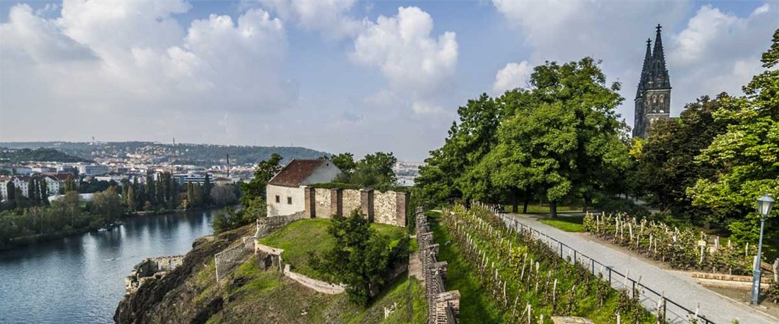 Parc în Vyšehrad