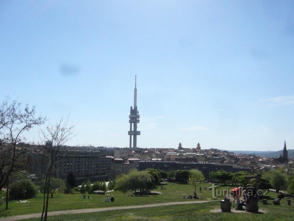 Parc Parukářka - Portée de la Sainte Croix