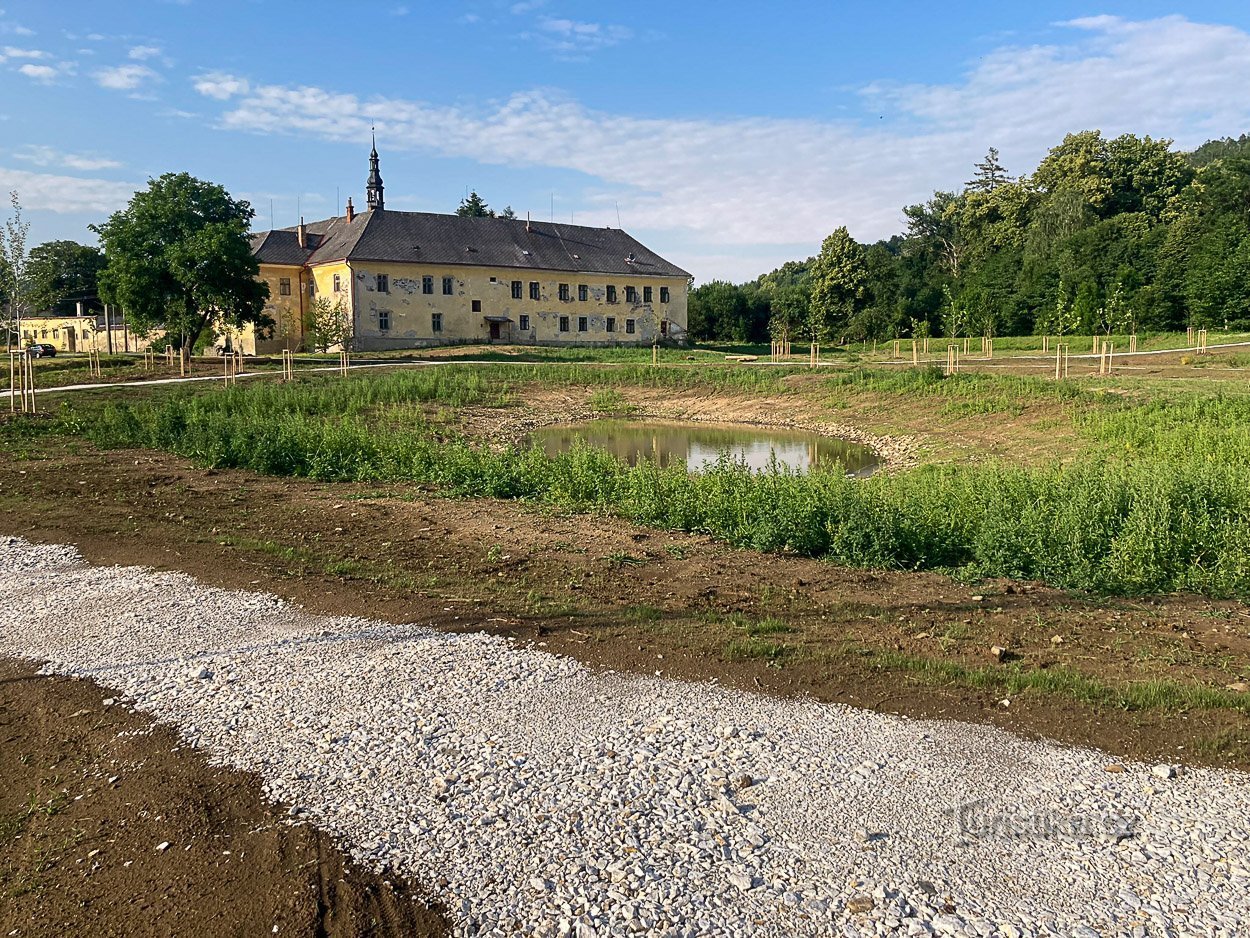 Het park krijgt nog steeds vorm