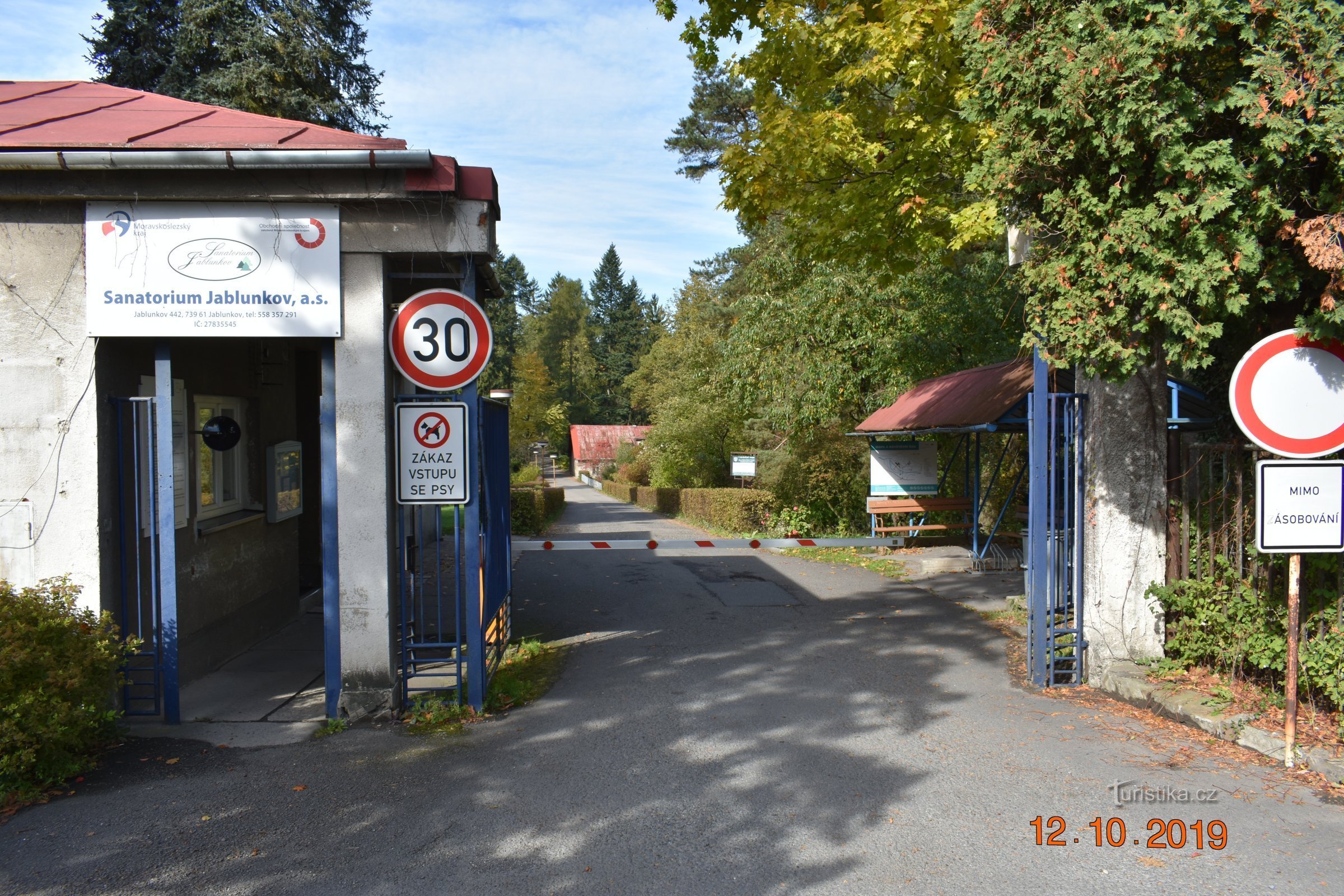 Parc près du Sanatorium Jablunkov, arboretum