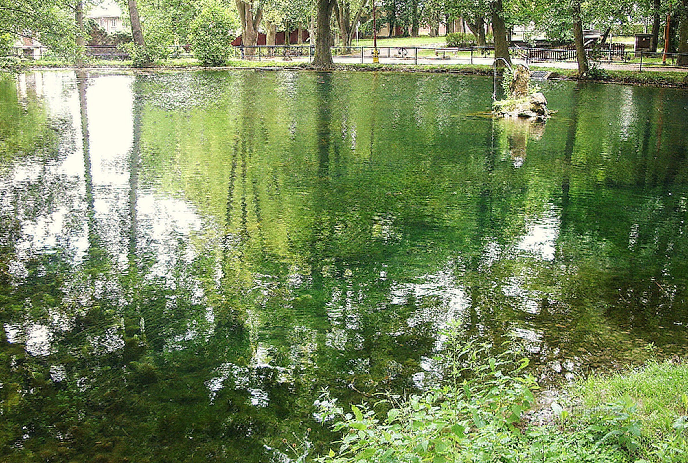 チェスカー・トシェボヴァーのヤヴォルカ公園