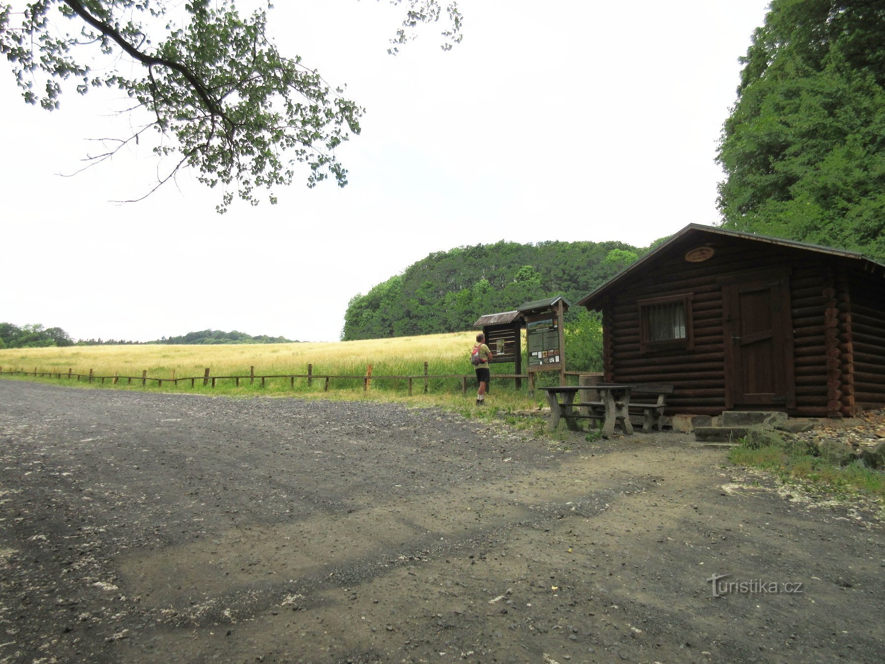 Parkirišče v Bílki