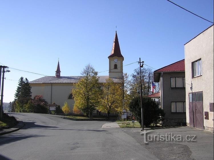 Paršovice: Capilla