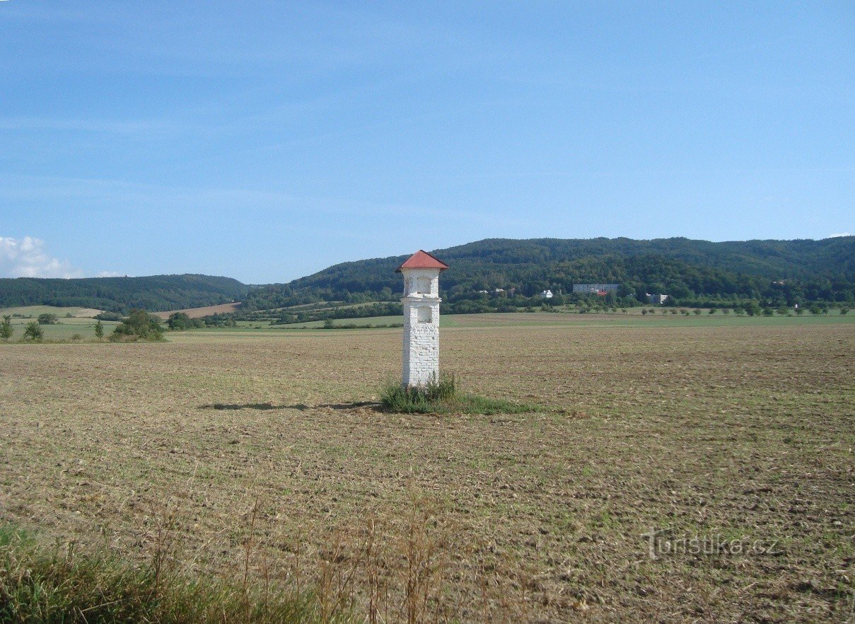 Pascua - tormento de Dios en dirección a Dlouha Loučka y el sanatorio - Foto: Ulrych Mir.