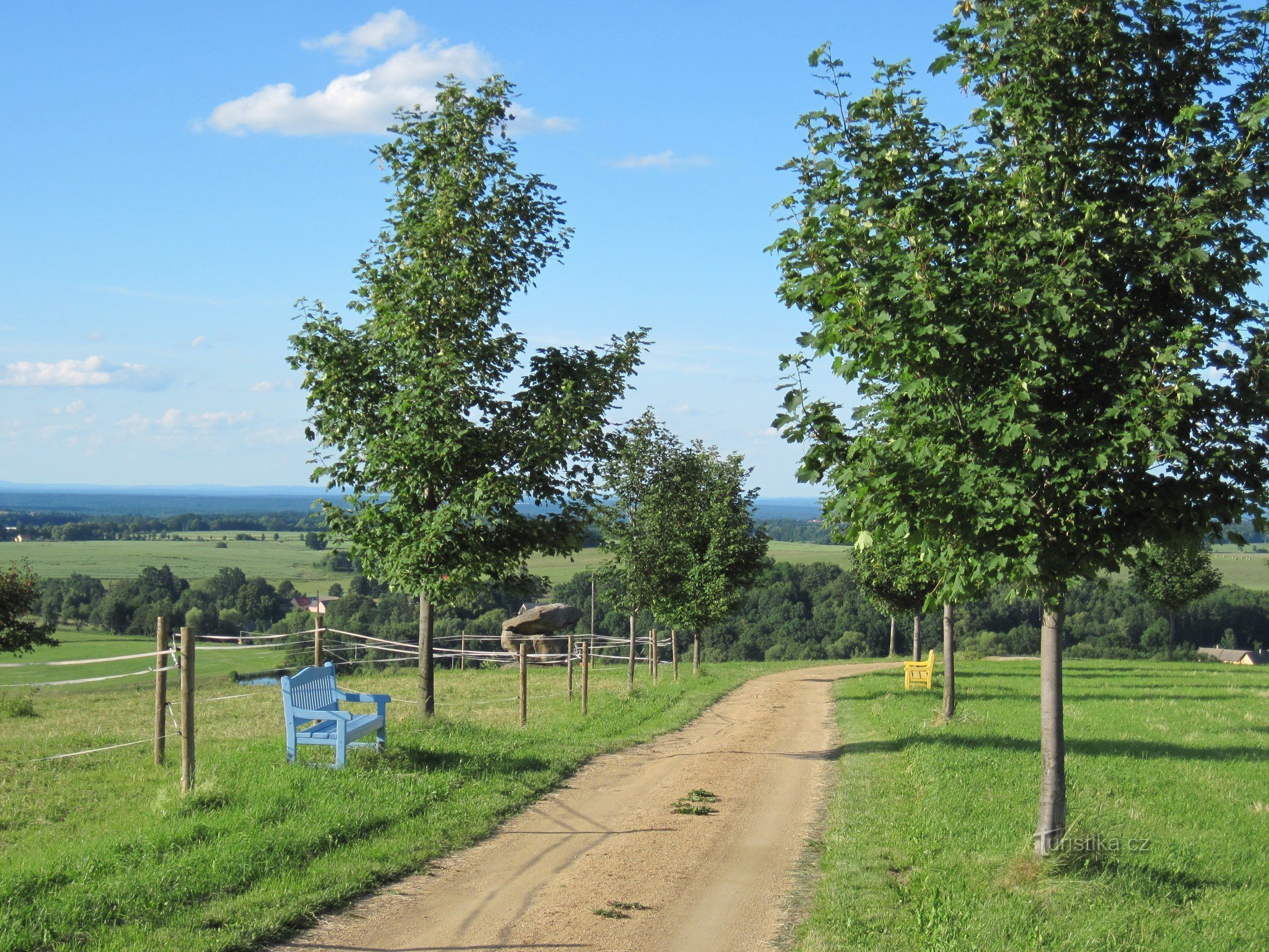 Paseky u Dlouhá Stropnice - De schilderachtige route van Robert Blíženc