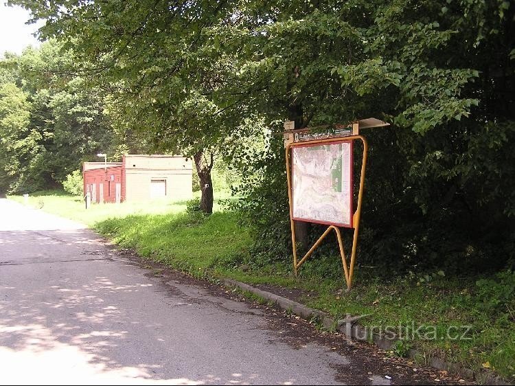 Paskov - railway: Paskov - railway - view from the direction of Paskov - U railway