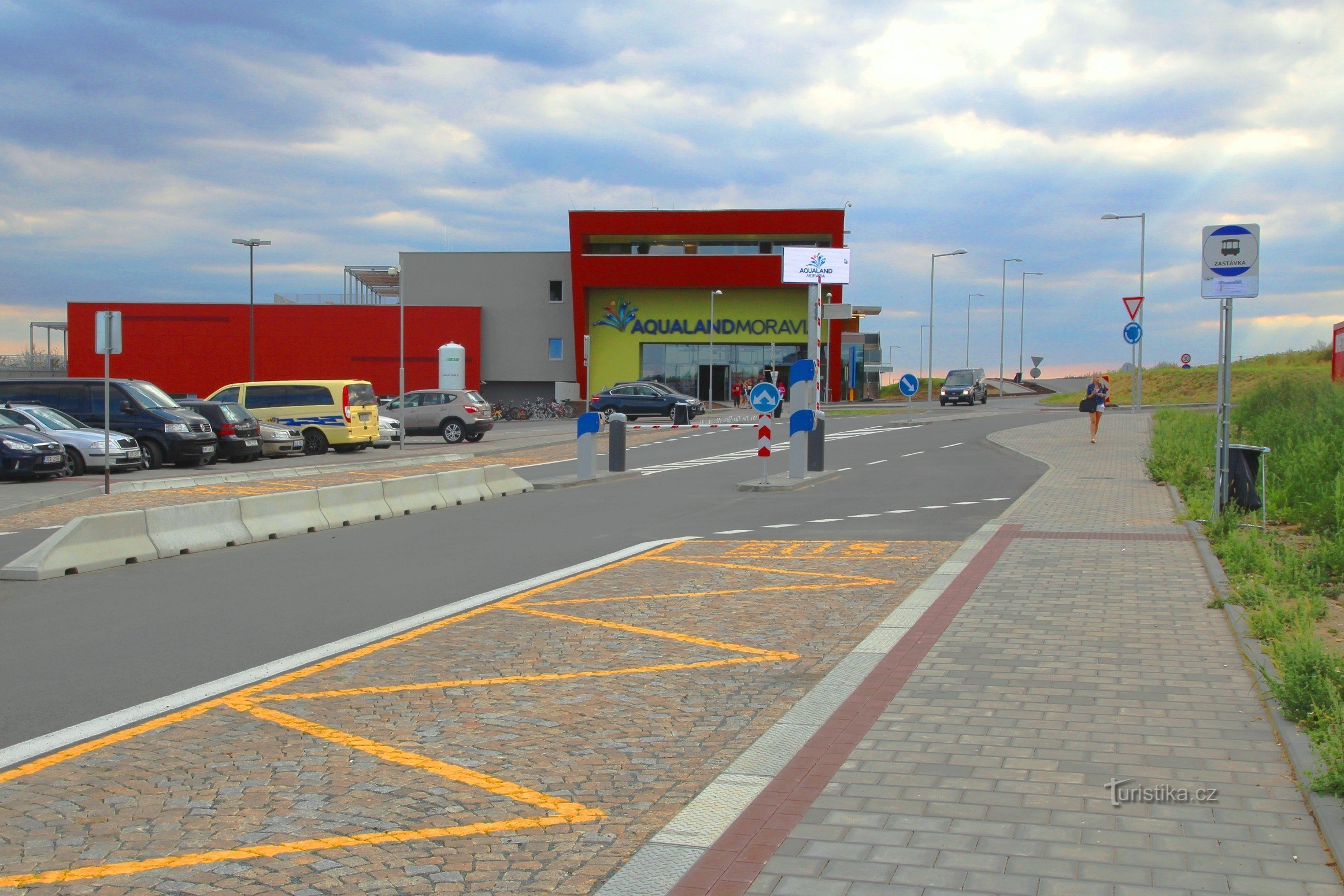 Pasohlávky-aquapark - bus stop