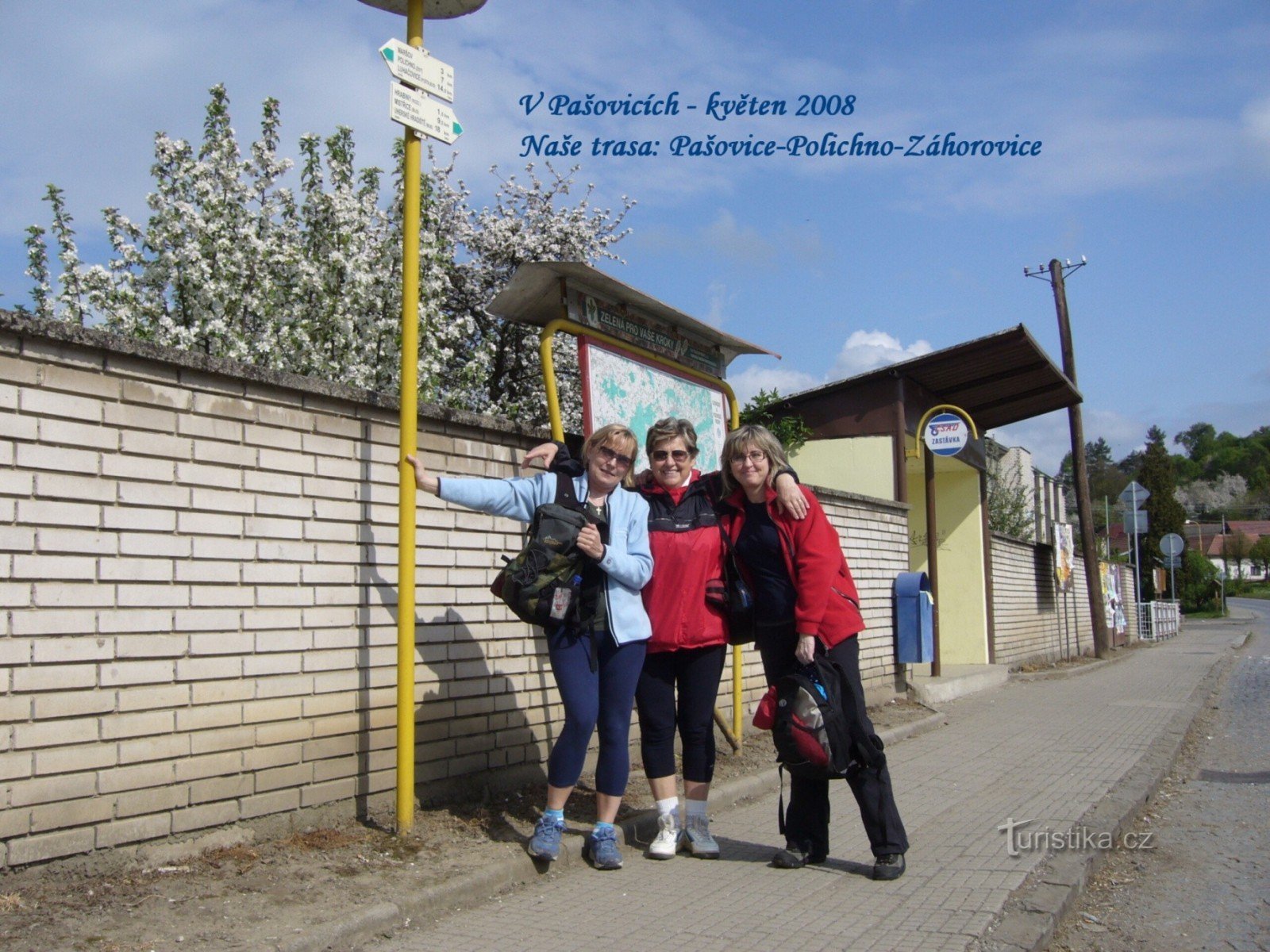 Pašovice - fermata dell'autobus