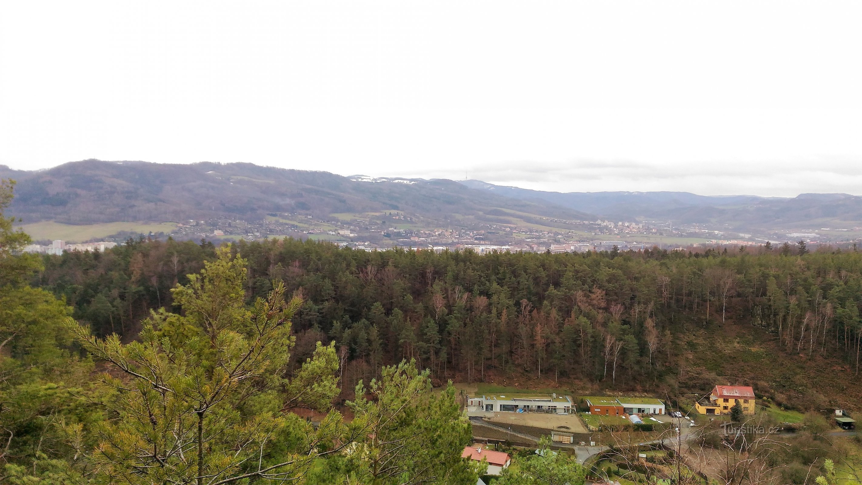 Pastirska stena, kotlina Děčín