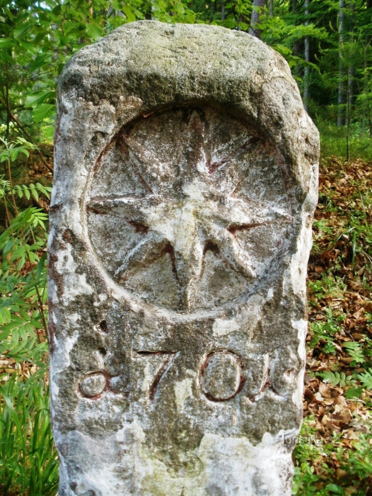 Poller, Grenzstein - Hradecké lesy