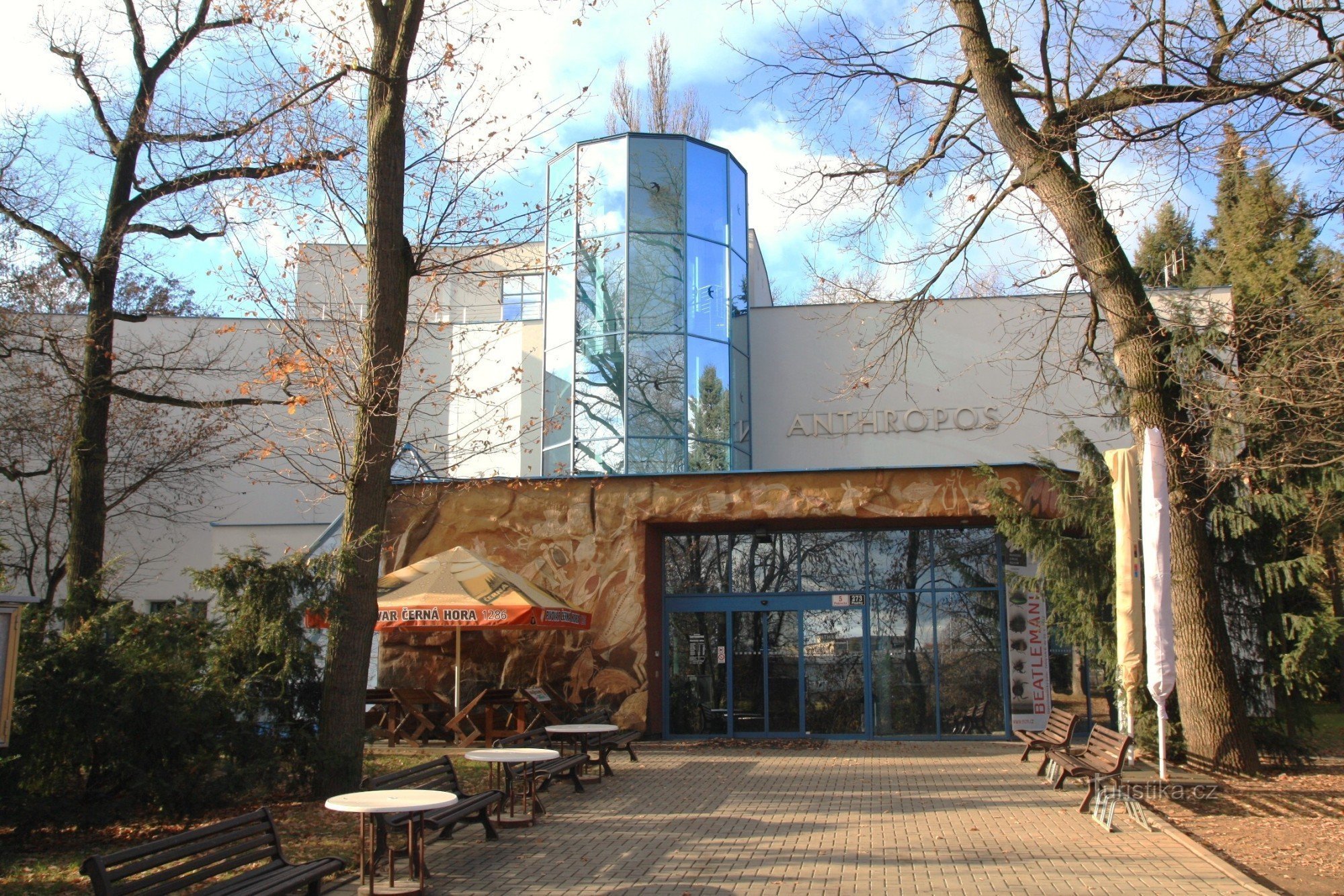 Anthropos Pavilion in Pisárecký Park