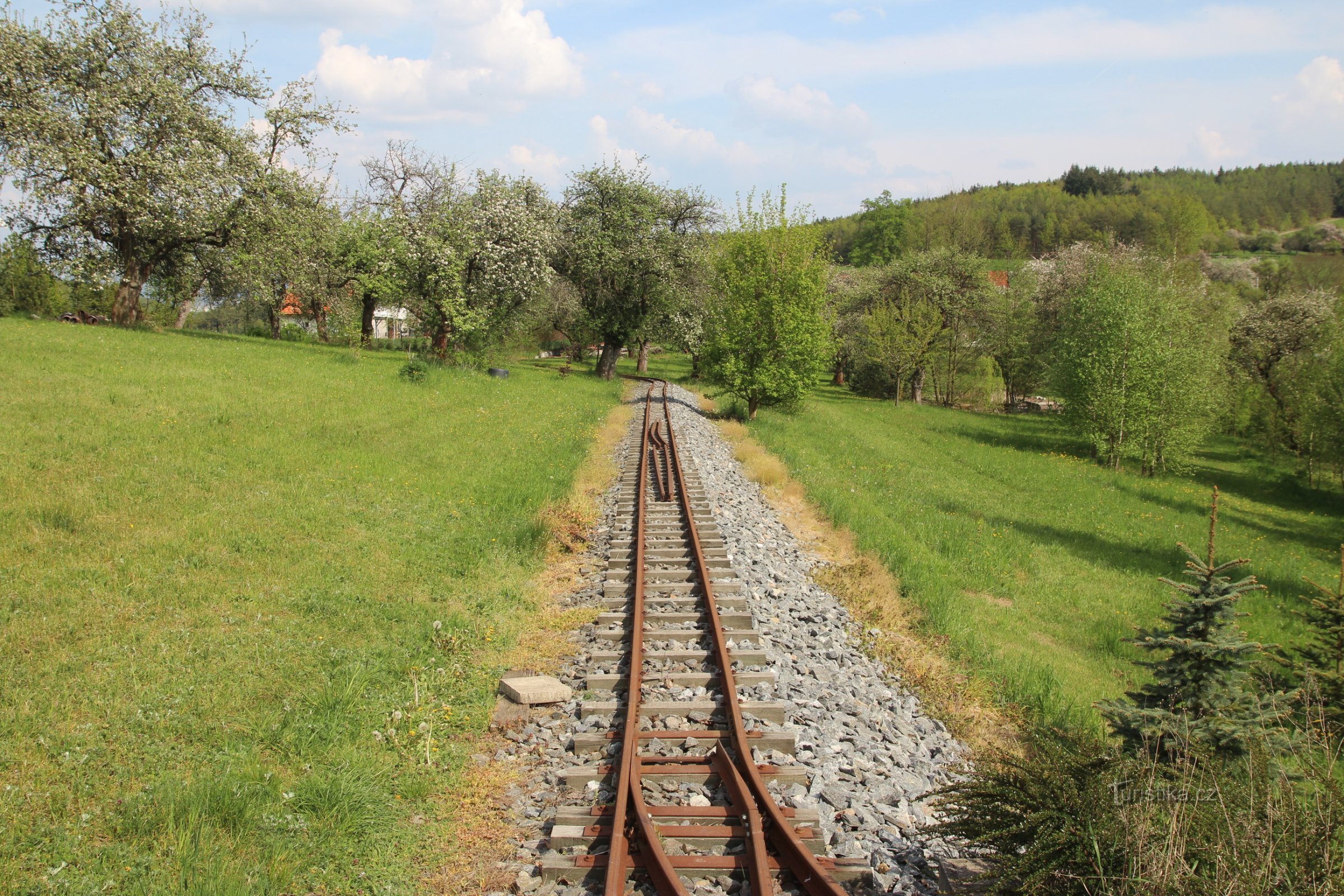 Pejškov - zahradní železnice