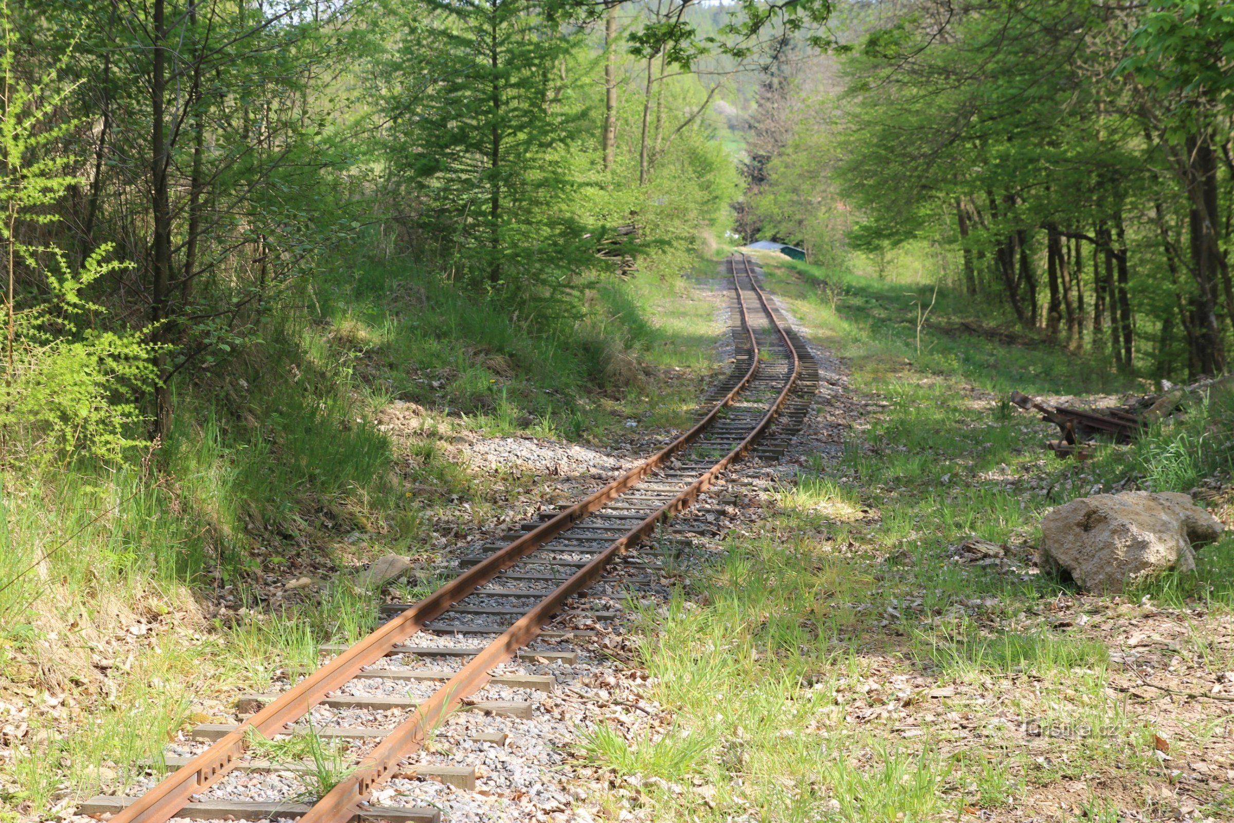 Pejškov - jardim ferroviário