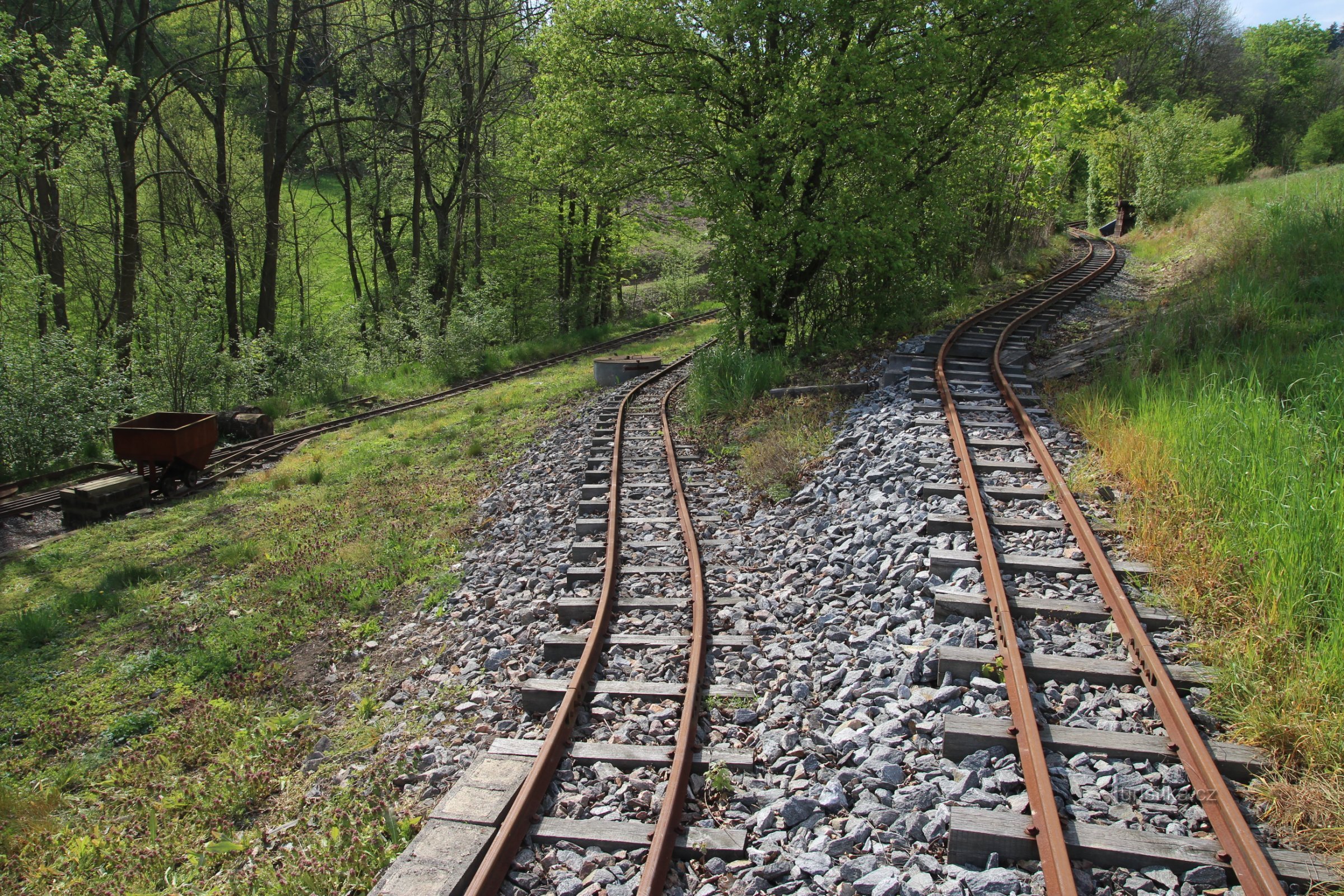 Pejškov - ferrocarril de jardín