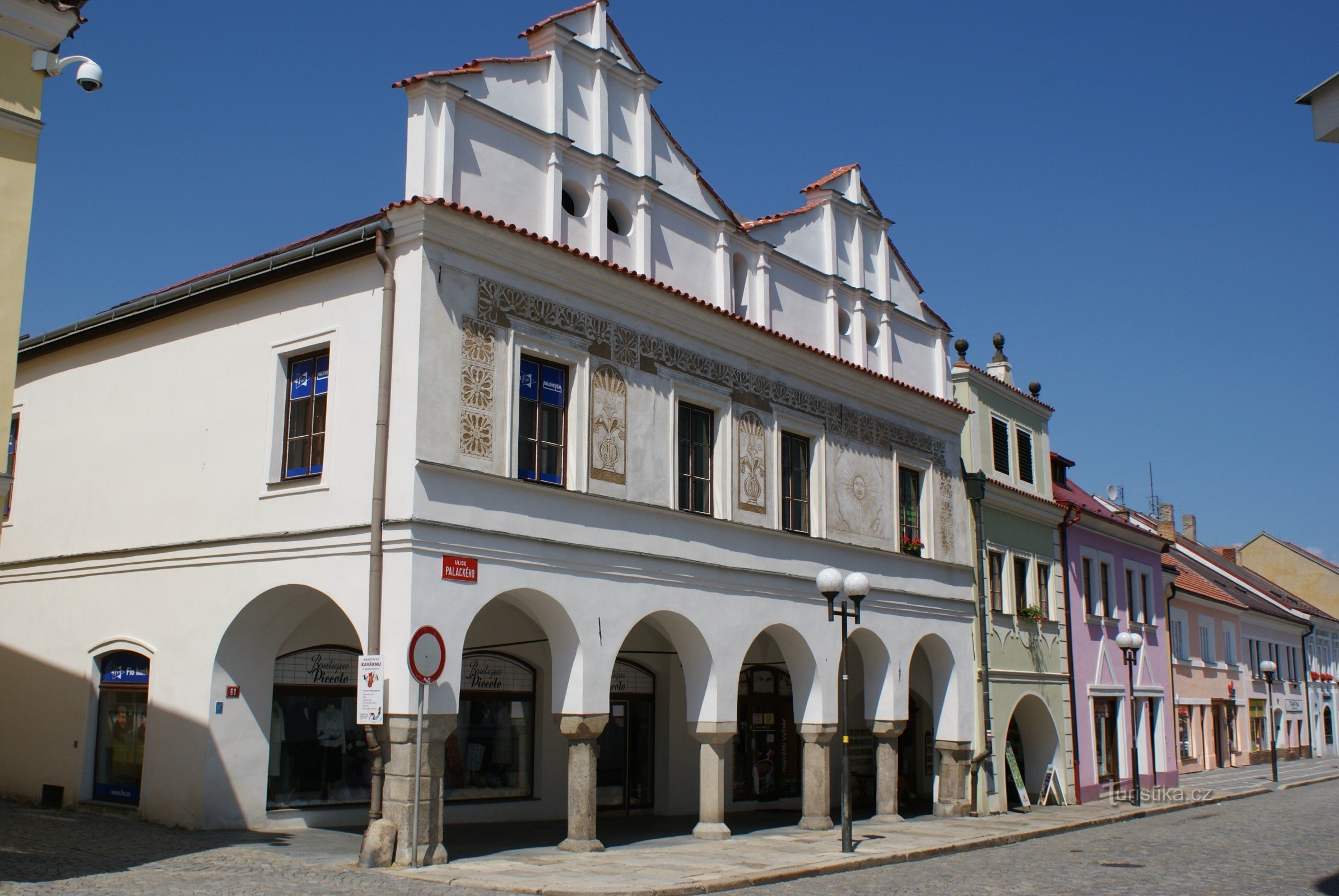 Pelhřimov – plaza Masaryk